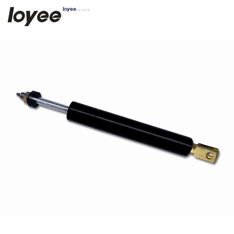 Angle adjustable/controllable gas spring