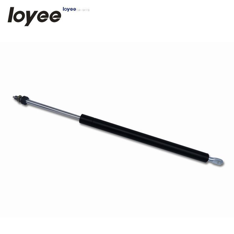 Angle adjustable/controllable gas spring