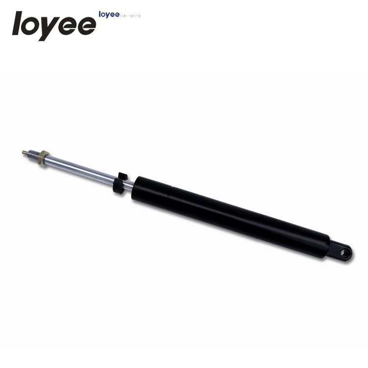 Angle adjustable/controllable gas spring