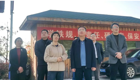 News Flash | Yu Jiandi, Deputy Secretary of the Party Group and Vice Chairman of the Standing Committee of the Sanming Municipal People's Congress, visits Fuqiang Stone's green mine for investigation and research