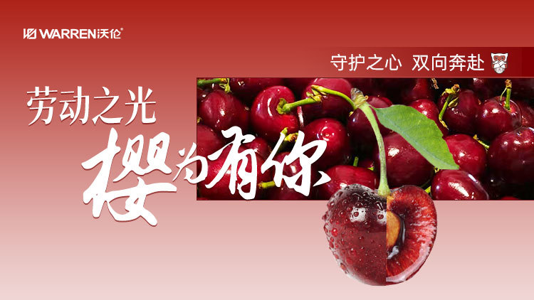 为劳动者点赞！沃伦门窗“樱”为有你，与全国伙伴“双向奔赴”
