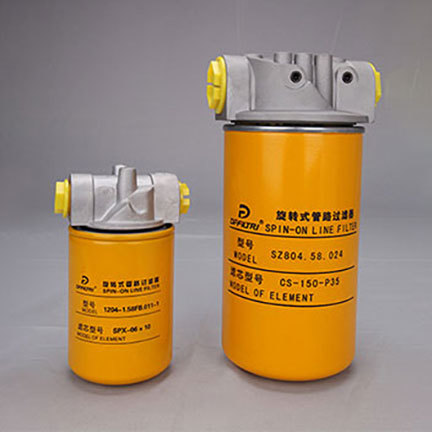 SP旋装式液压管路吸回油过滤器