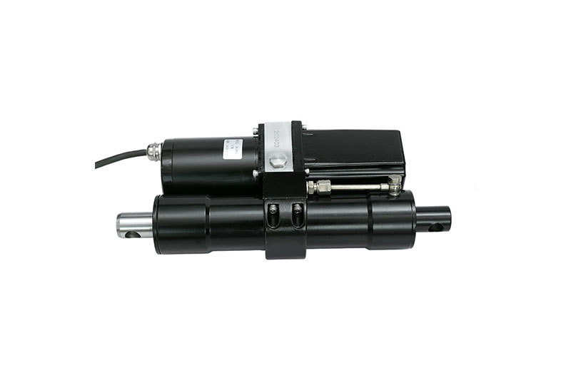 What are the inspection steps before starting an electro-hydraulic actuator?