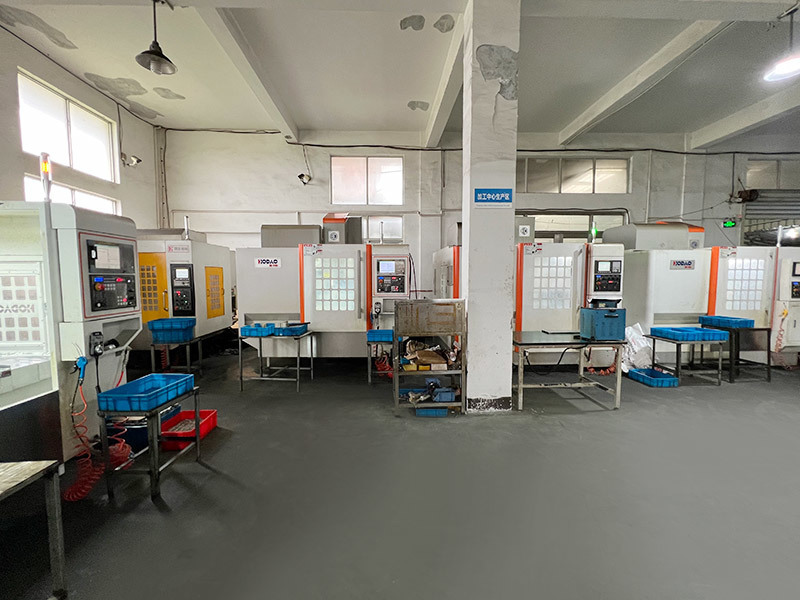 Machining center workshop Machining center workshop
