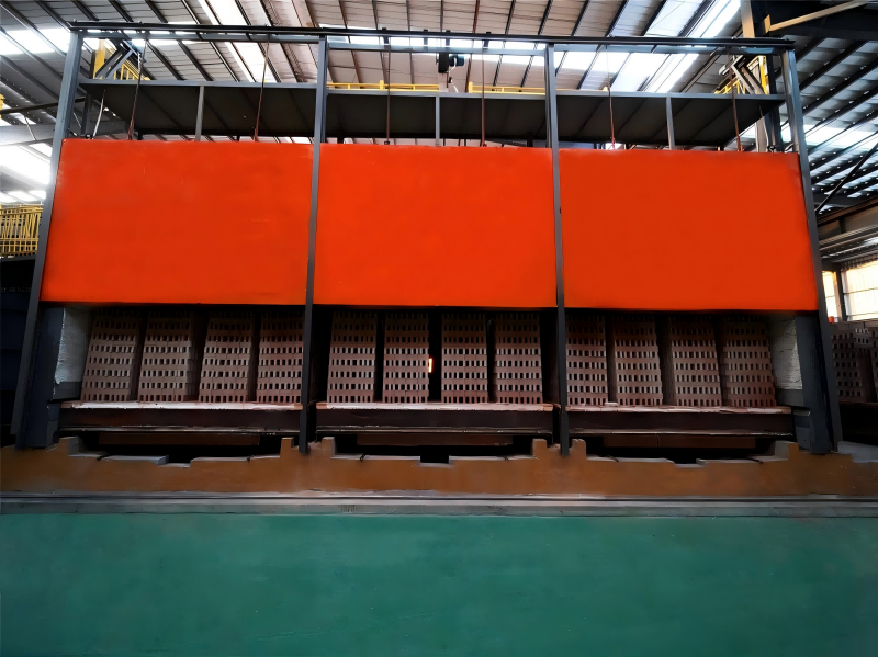 Large Section Three-Piece Tunnel Kiln