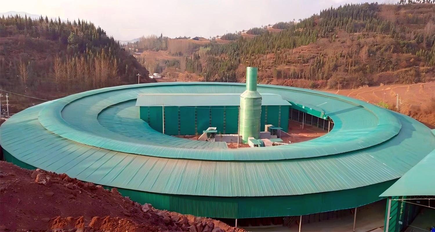 17.1 m cross-section mobile tunnel kiln produces 500,000 - 600,000 sintered clay bricks per day