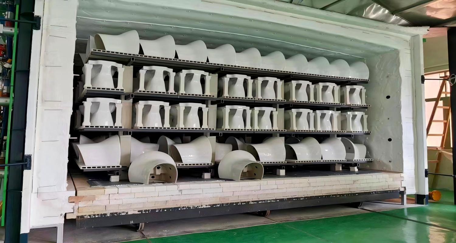 Tunnel Kiln Firing of Sanitary Ware: Excellent Stability for Large Bodies, Strong Glaze Compactness, Low Energy Consumption in Mass Production