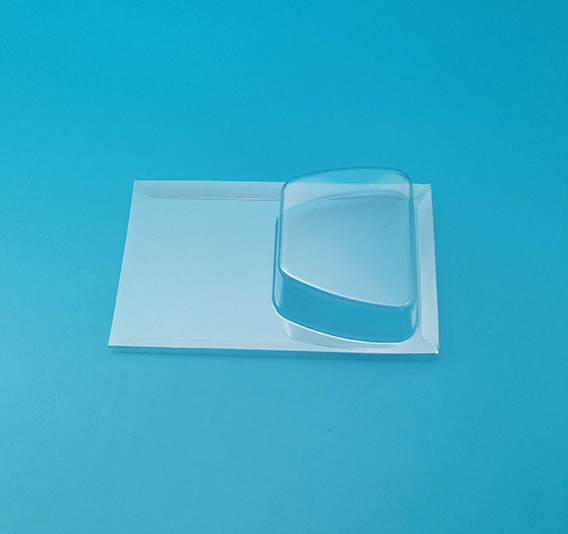 Folded blister packaging