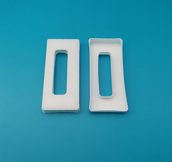 Flame retardant plastic shell inner support