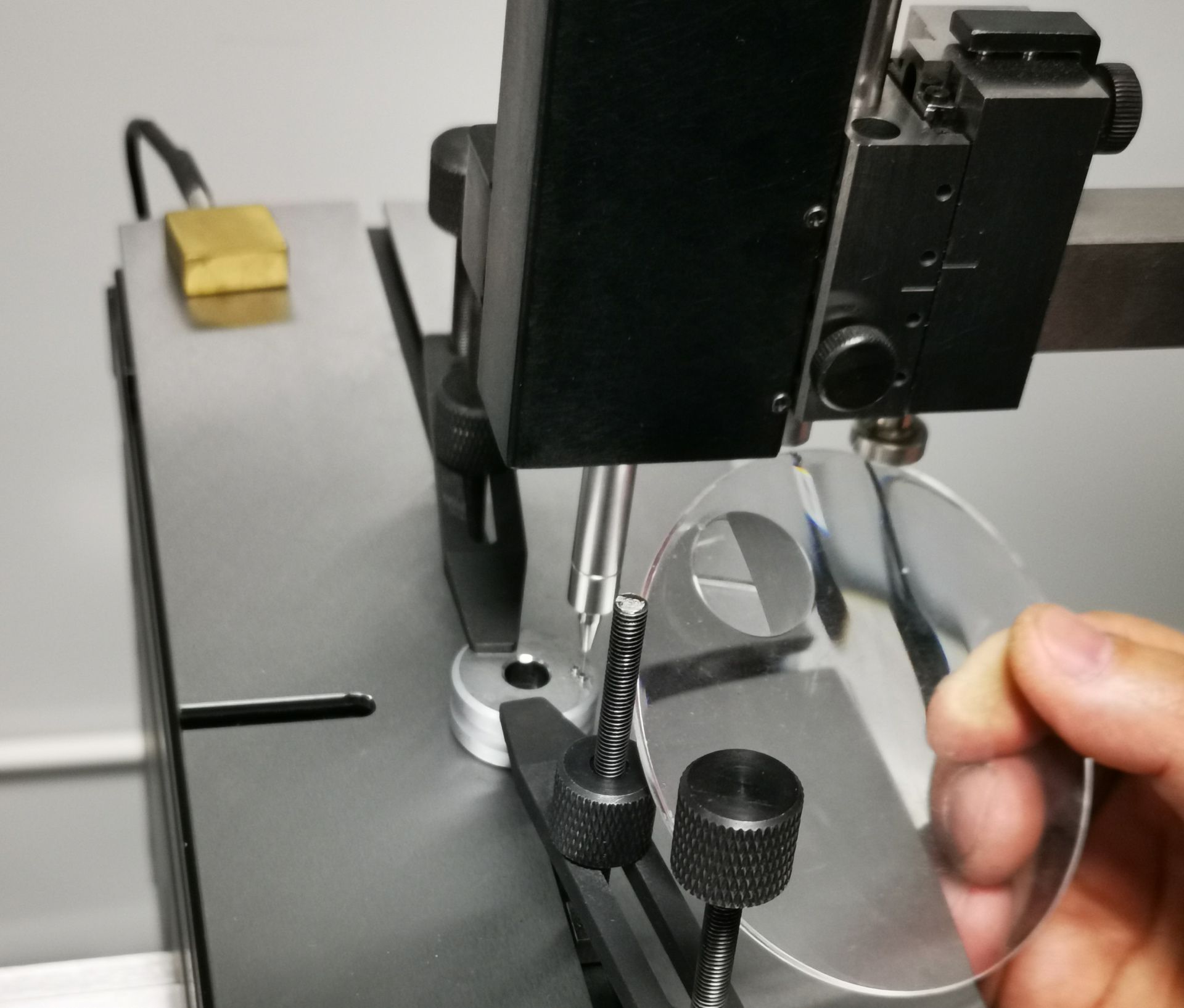 Length measuring machine 1mm inner diameter measurement