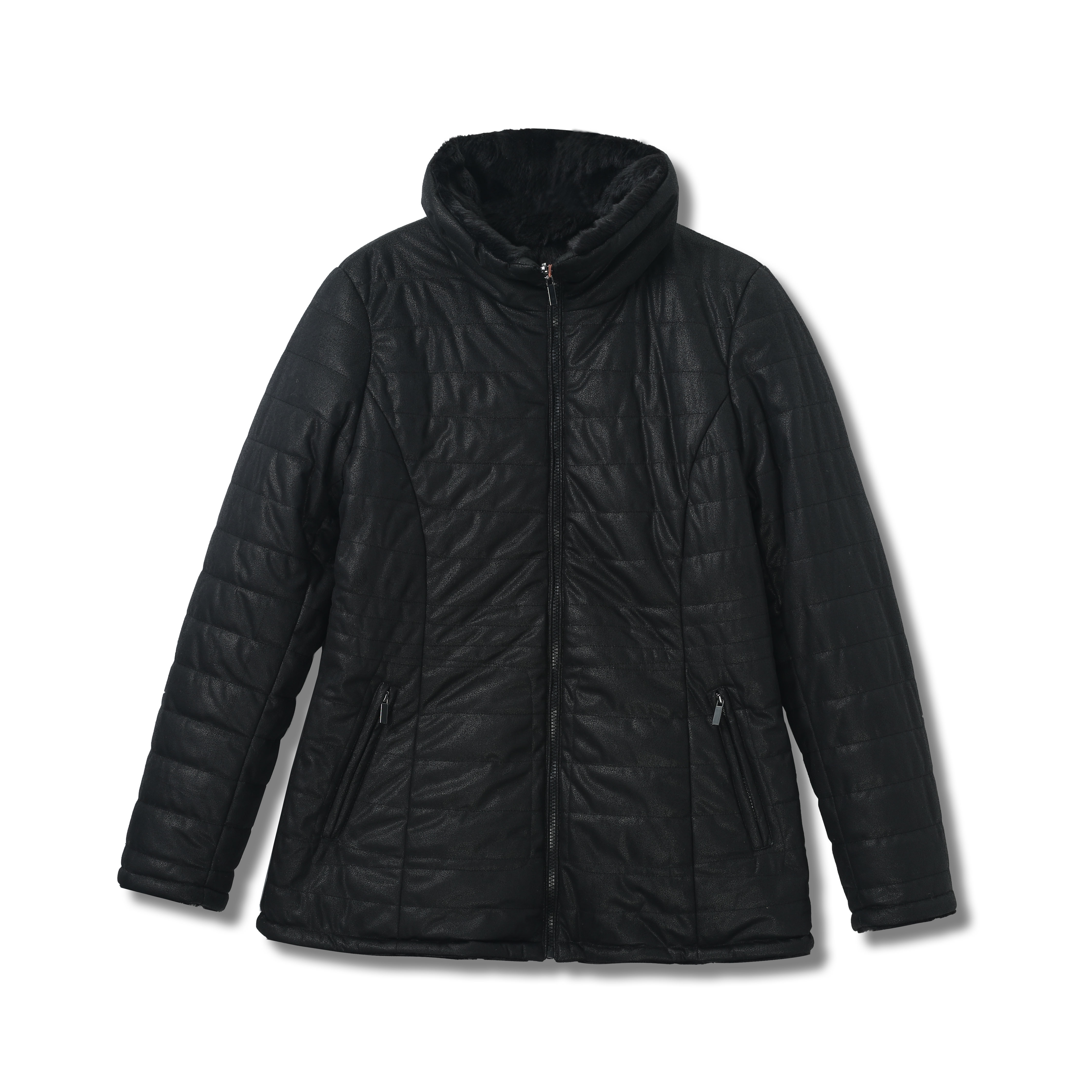 LADY'S SUEDE PADDING JACKET