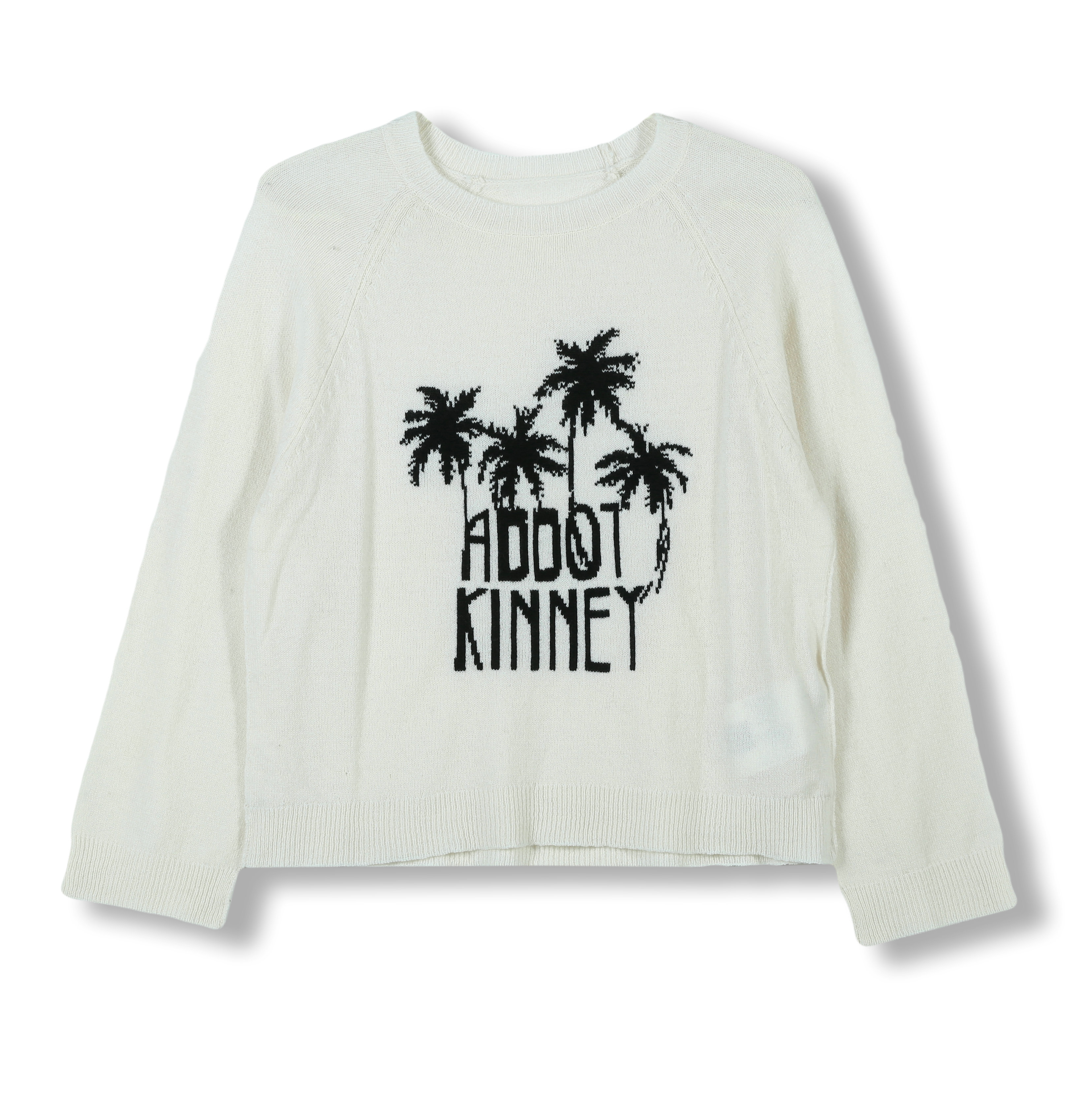 2024 Custom OEM& ODM Ladies Autumn Winter Crew Neck Long Sleeve Letter  Intarsia Pullover  Sweater