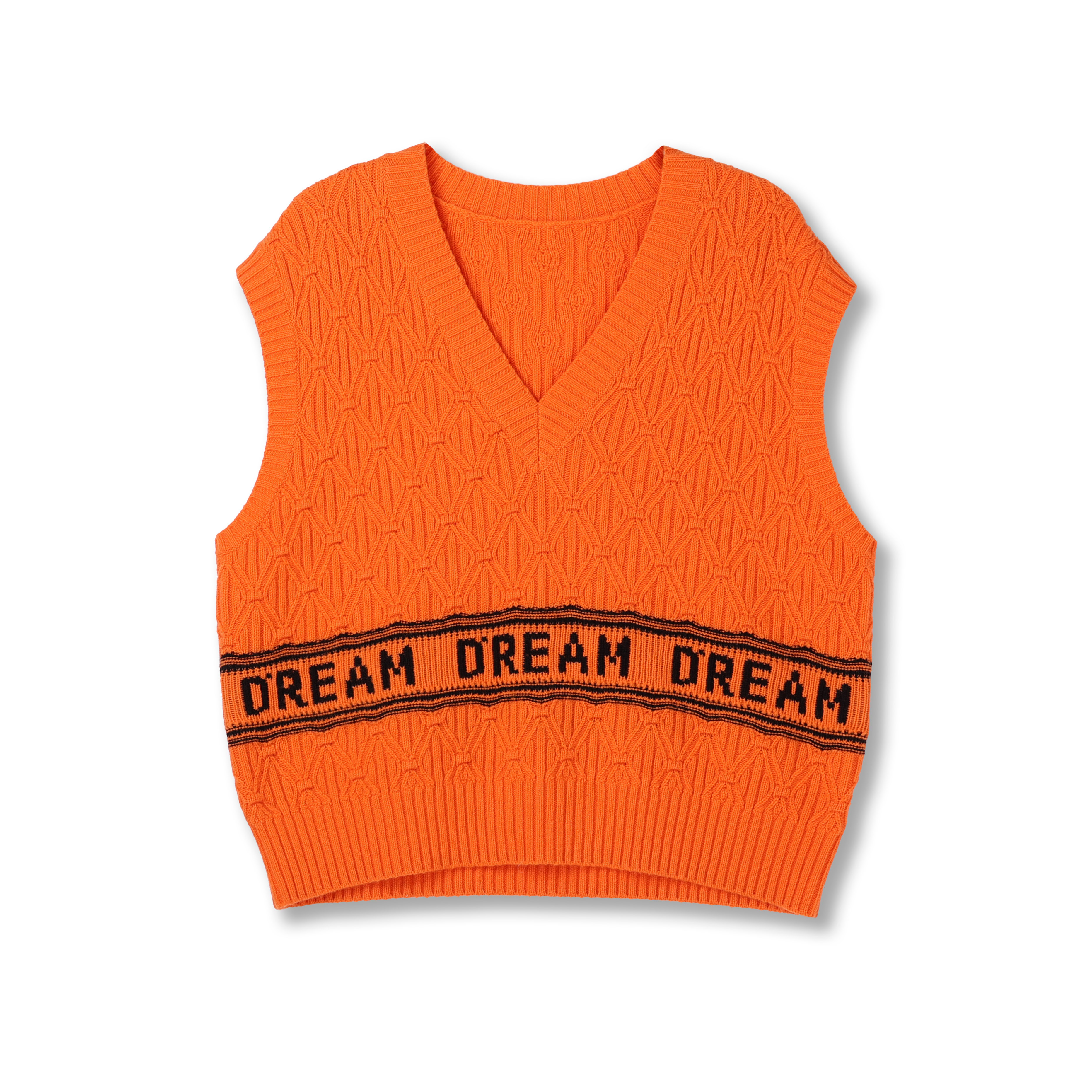2024 Custom Oem& Odm Ladies Luxury Elegant Spring Summer V Neck Sleeveless Pullover Sweater Top With Fancy Stitch