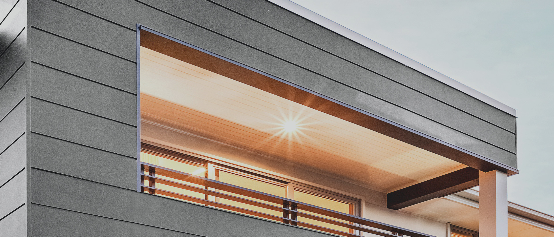 Exterior wall decoration