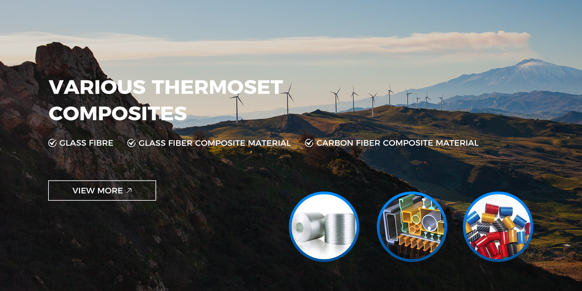 VARIOUS THERMOSET COMPOSITES