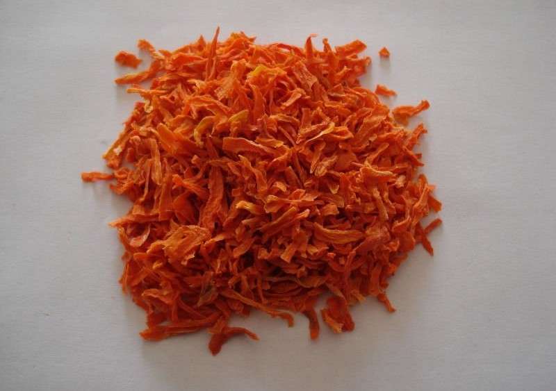Dehydrated vegetables are popular in both domestic and foreign markets
