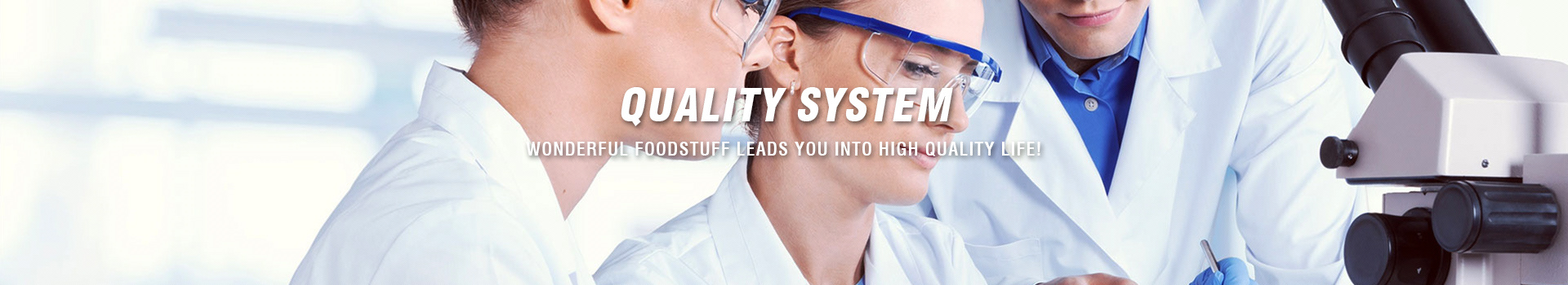 Wonderful Foodstuff leads you into high quality life!