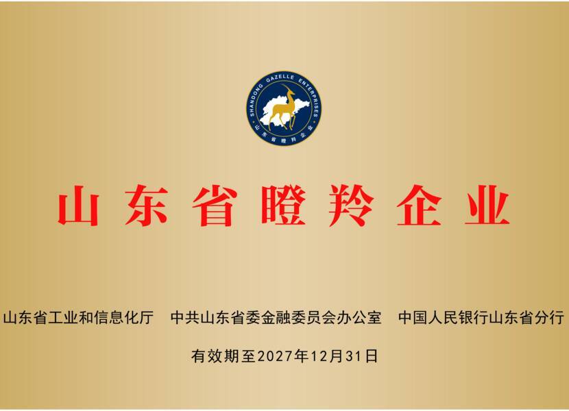 山東省瞪羚企業(yè)