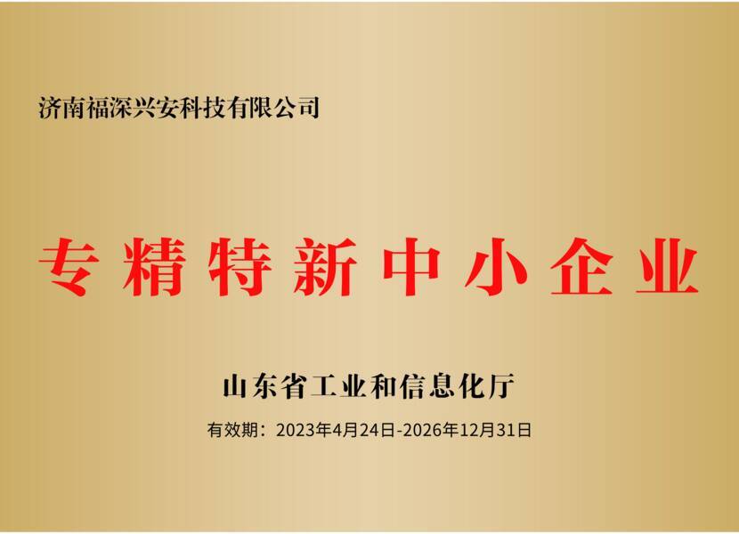 山東省專精特新中小企業(yè)