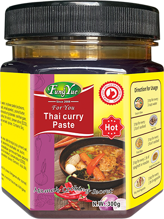 FungYue Thai Yellow Curry Paste