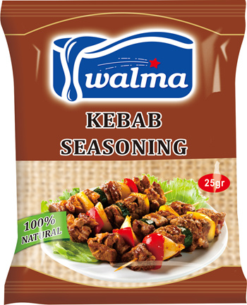 Walma KEBAB BBQ Seasoning 25g Barbecue Natural Spices Factory