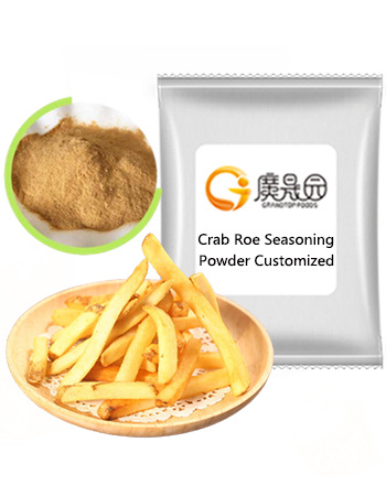 Crab Roe Seasoning Powder Customized Industrial Seasoning Factory FDA,Halal