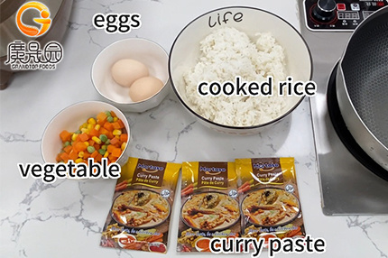 Mortase Curry Paste For Fried Rice