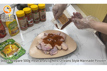 New Orleans Style Marinade Powder Roasted Chicken