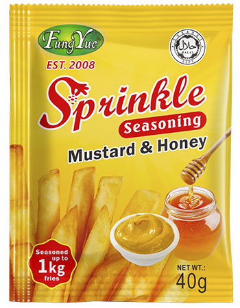 Mustard & Honey Seasoning Powder,Chips Seasoning,Customized Sprinkle Seasoning Factory FDA,Halal