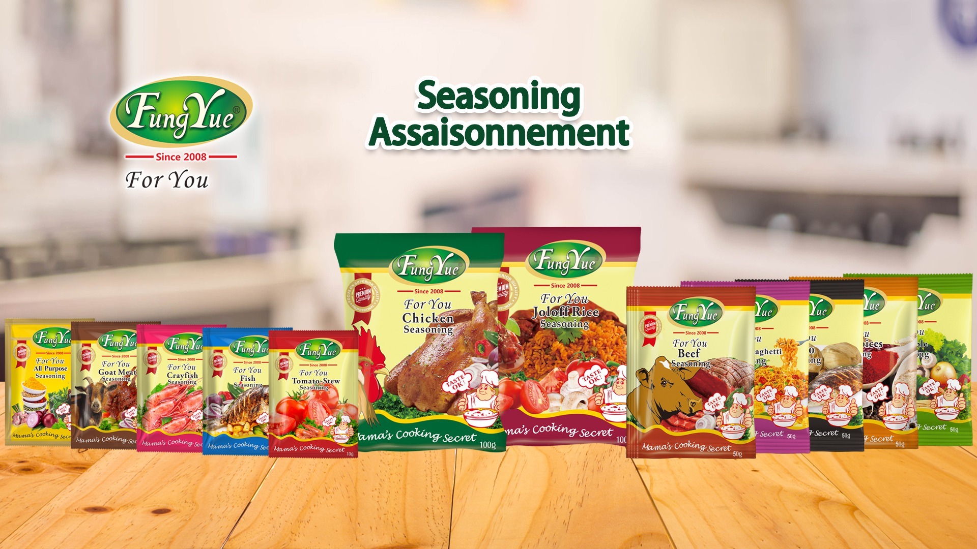Seasoning Assaisonnement Supplier in China - QINGYUAN GRANDTOP FOODS CO., LTD.