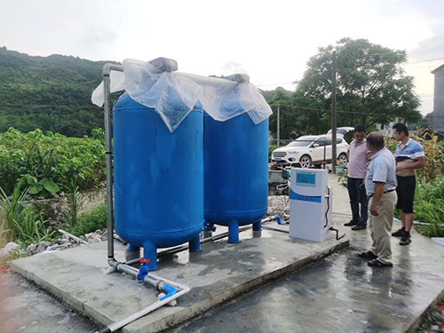 河池市宜州區(qū)屏南鄉(xiāng)板龍屯5T/H一體化凈水設備