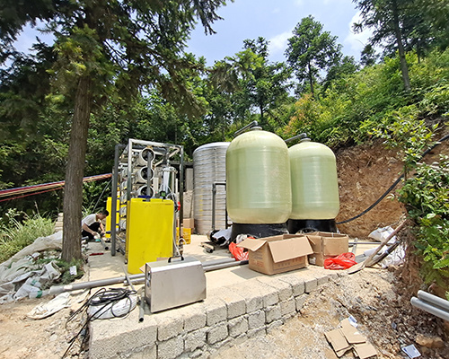 賀州市昭平縣水龍山莊—10T/H—一體化純水設(shè)備