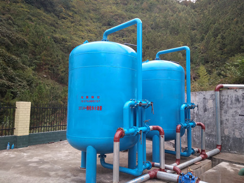 河池市宜州區(qū)龍頭鄉(xiāng)—60T/H一體化凈水設(shè)備