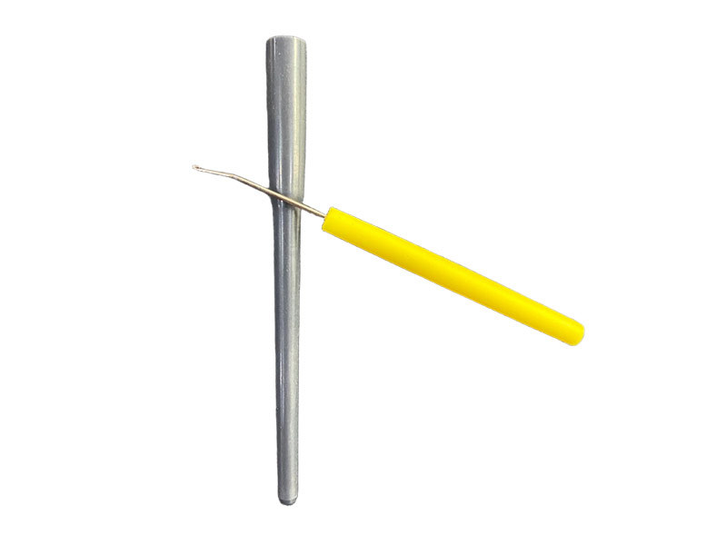 Hooked needle
