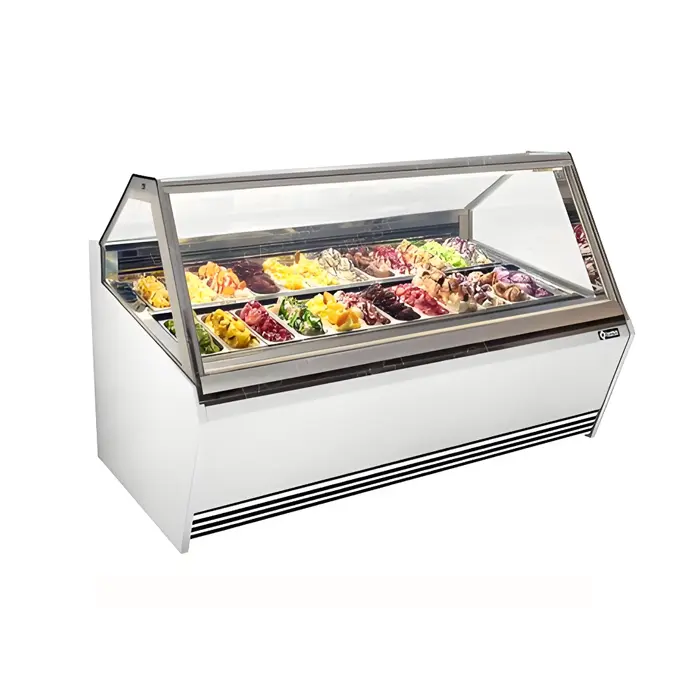 Ice cream display cabinet