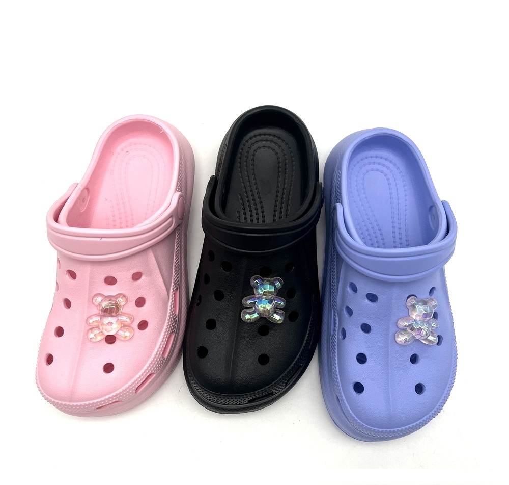 Best Sales Nice Design OEM Custom logo Kids Eva Clogs Shoes Garden Shoes Breathable Eva Clogs Shoes for Children Summer Outdoor