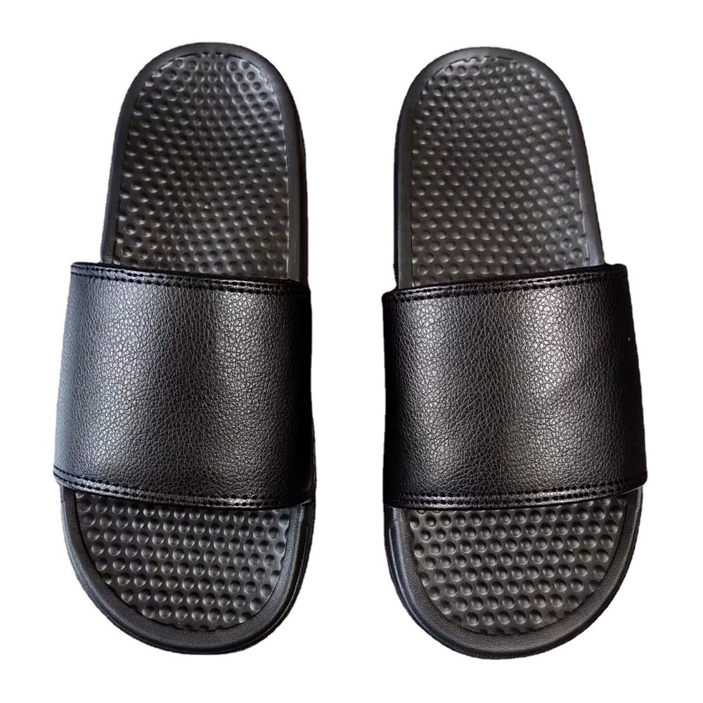 Classical Concise Design OEM Custom Anti slip Sole High Elastic Unisex Mens & Lady EVA Slide Lady Slipper Shoes