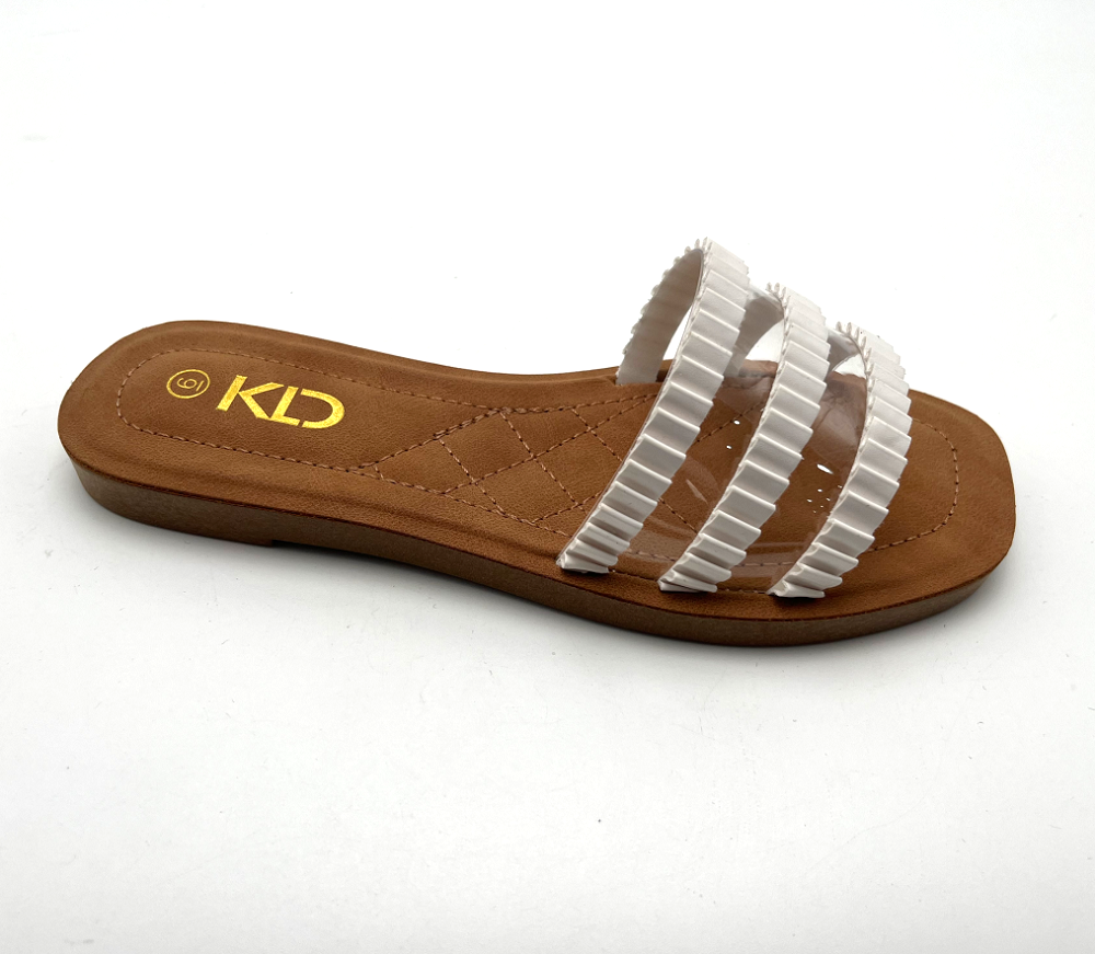 Newly Design OEM Custom logo Flat Sandals Shoes Popular slippers for Women Causal Slipper Outdoor