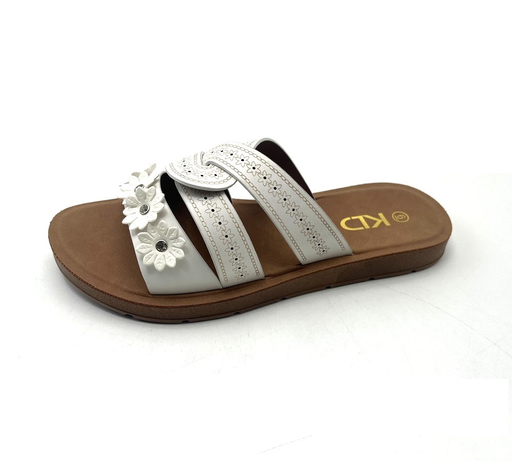 Best Sales OEM Custom logo PVC Injection Flat Sole Sandalias Planas Elegantes Womens Flat Sandals Women's Sandals Flat Shoes