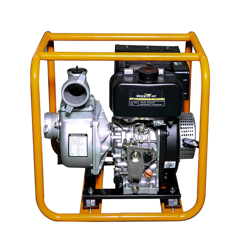 Gasoline water pump machine