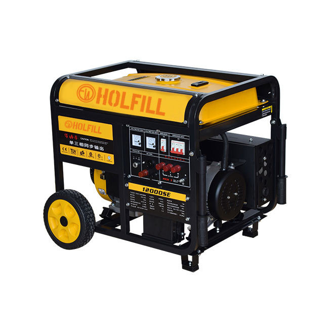 KT-B series export commercial version gasoline generator set-extra large fuel tank with pusher