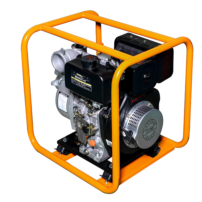 Gasoline water pump machine