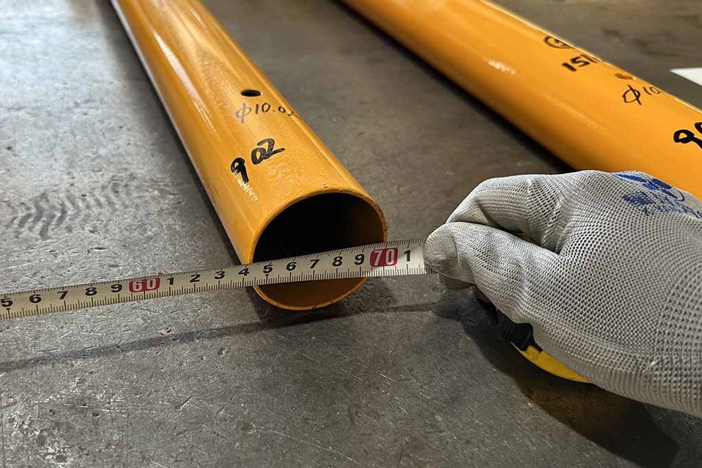 Measuring Round Pipe Diameter​