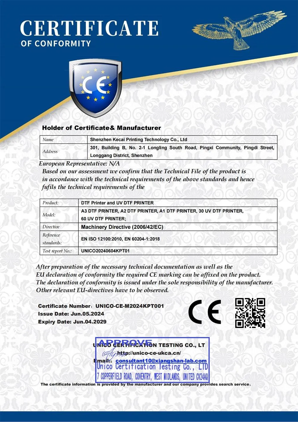 Qualification Honor