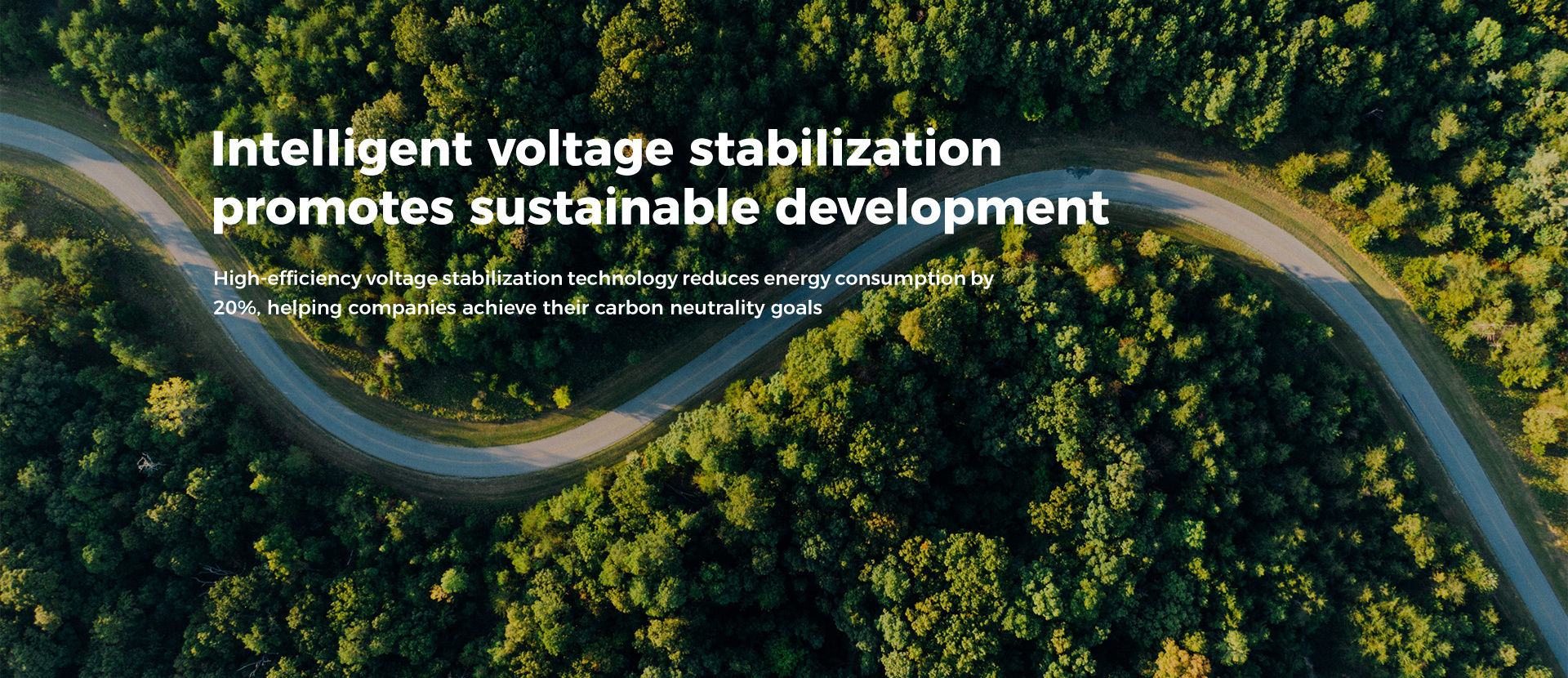 Intelligent voltage stabilization promotes sustainable development