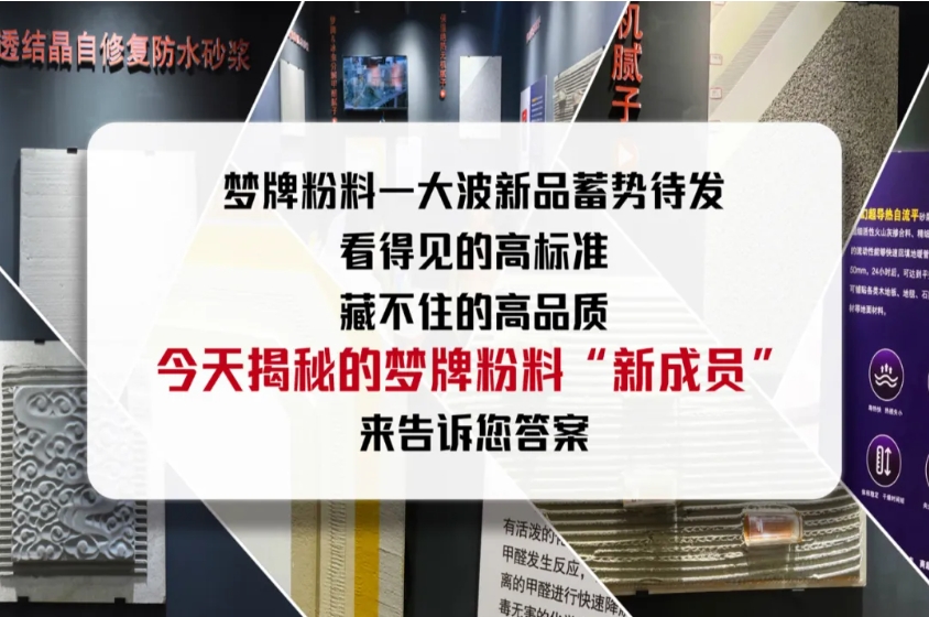 梦牌粉料｜揭秘“新成员”