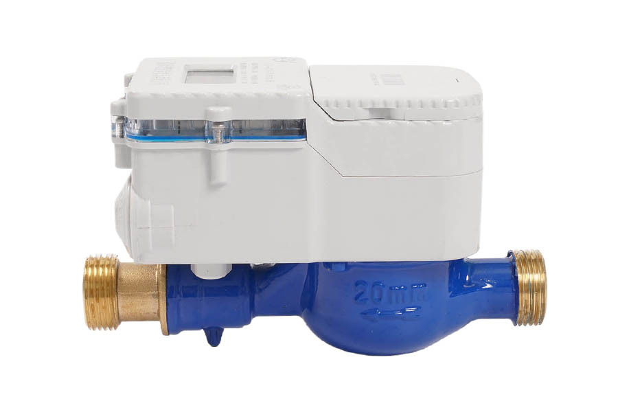 IC card intelligent valve controlled water meter