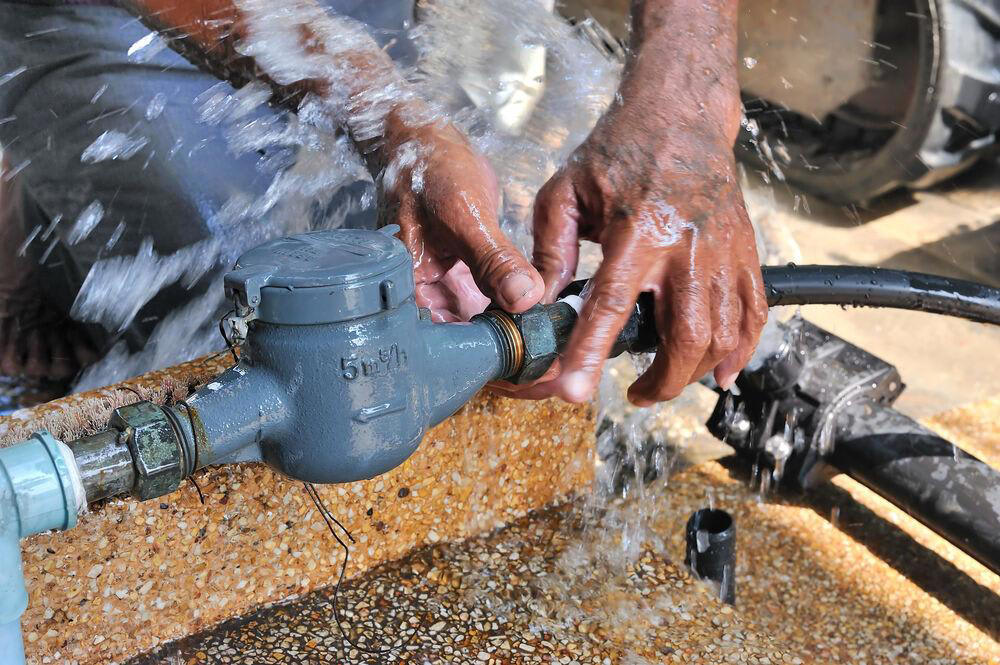 Civilian water meters