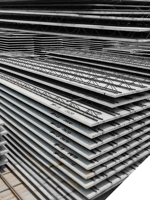 HJ Non-Removable Bottom Formwork Reinforced Steel Truss Composite Slab
