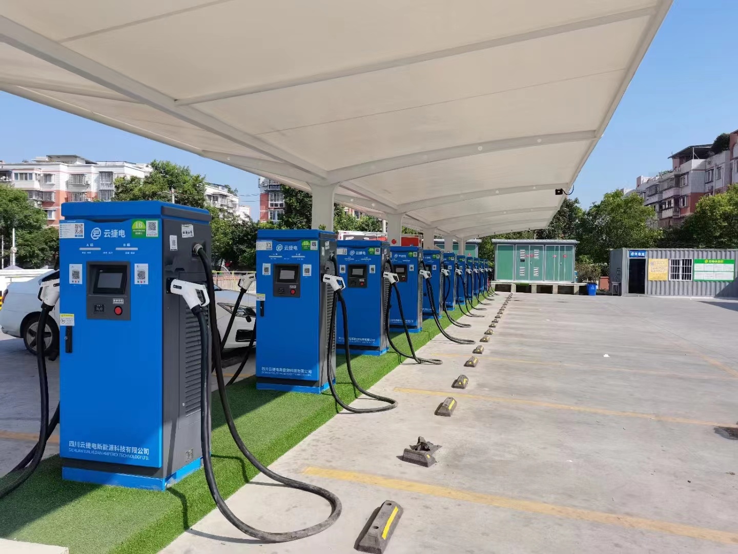 丁旺電動汽車充電樁及微電網(wǎng)項目